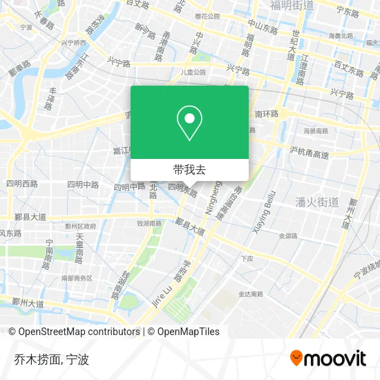 乔木捞面地图