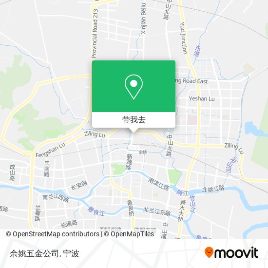 余姚五金公司地图