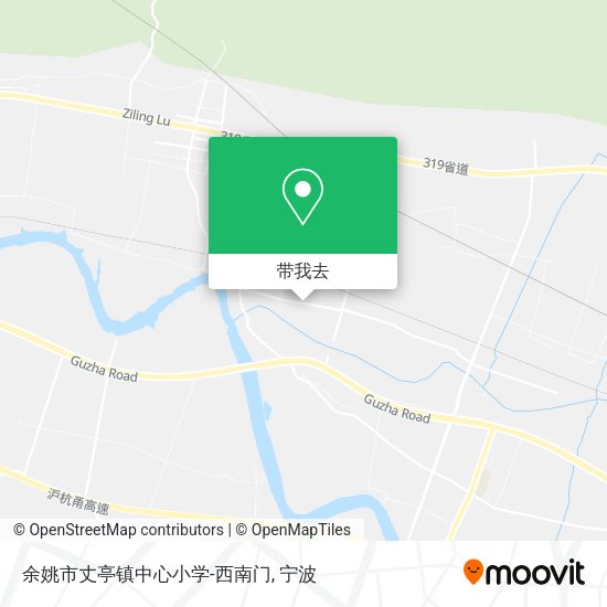 余姚市丈亭镇中心小学-西南门地图