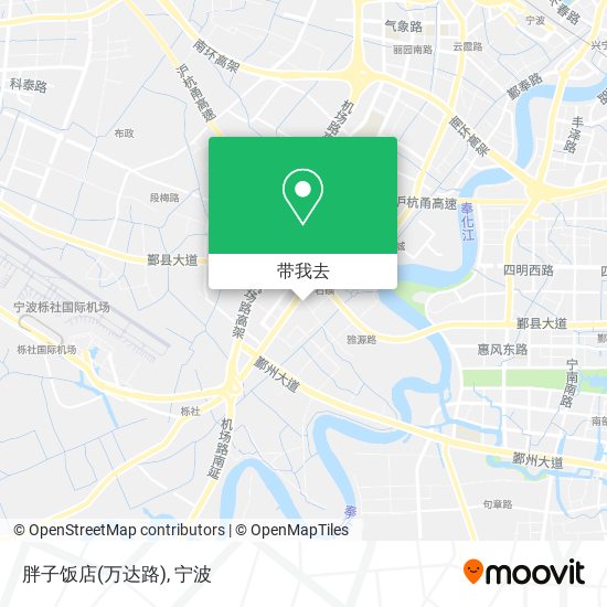 胖子饭店(万达路)地图