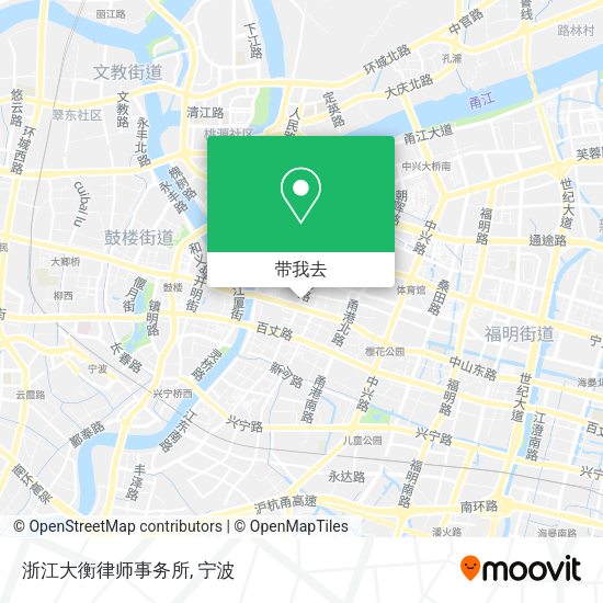 浙江大衡律师事务所地图