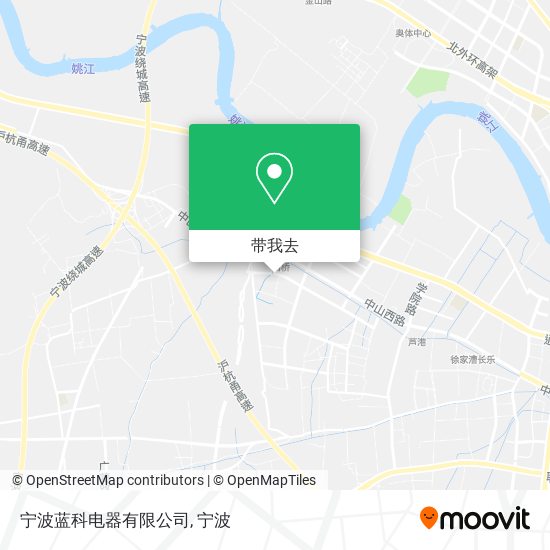 宁波蓝科电器有限公司地图
