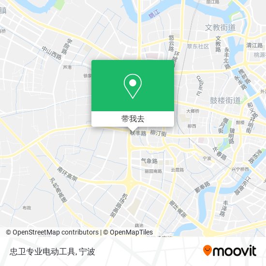 忠卫专业电动工具地图