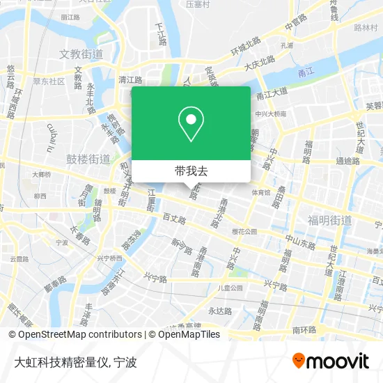 大虹科技精密量仪地图