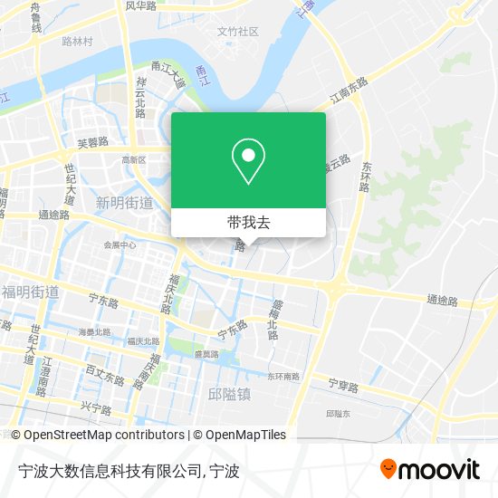 宁波大数信息科技有限公司地图