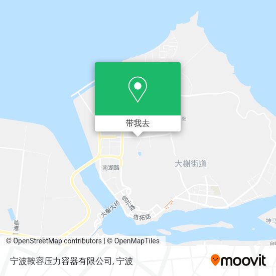 宁波鞍容压力容器有限公司地图