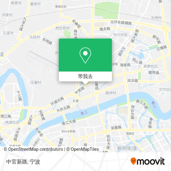 中官新路地图