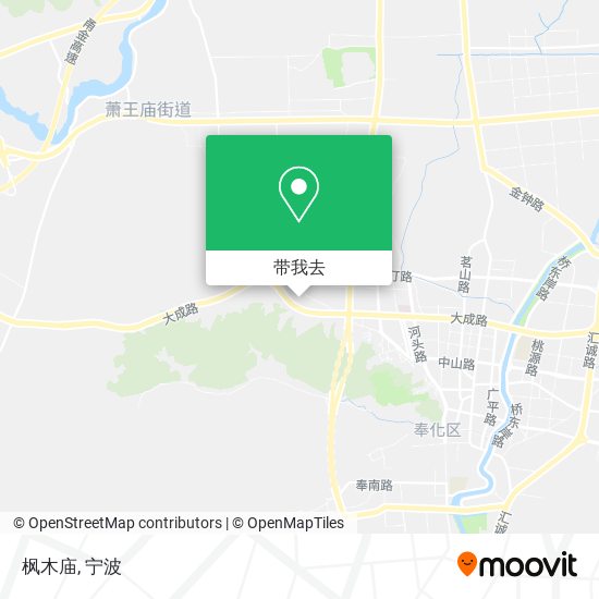 枫木庙地图