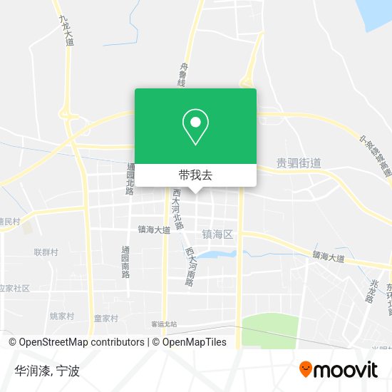 华润漆地图
