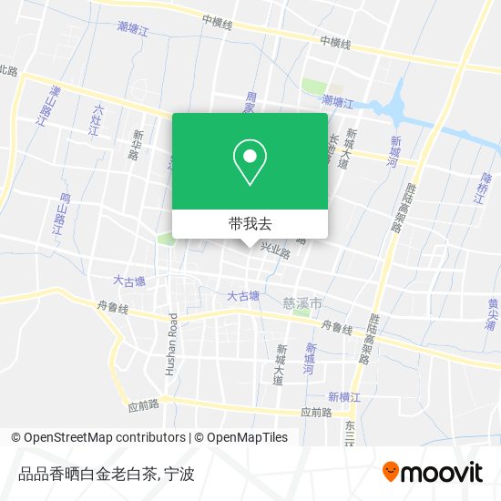 品品香晒白金老白茶地图