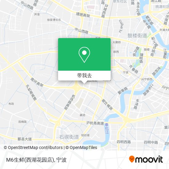 M6生鲜(西湖花园店)地图