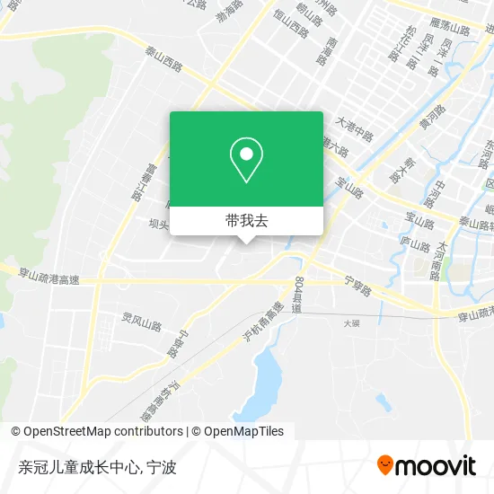 亲冠儿童成长中心地图