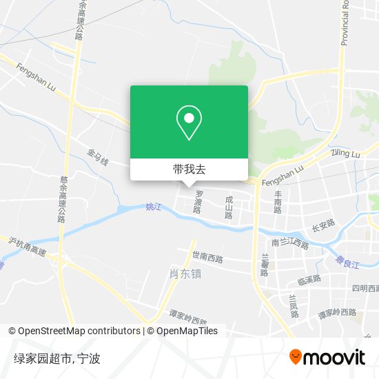 绿家园超市地图