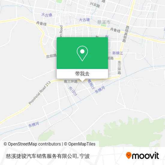 慈溪捷骏汽车销售服务有限公司地图