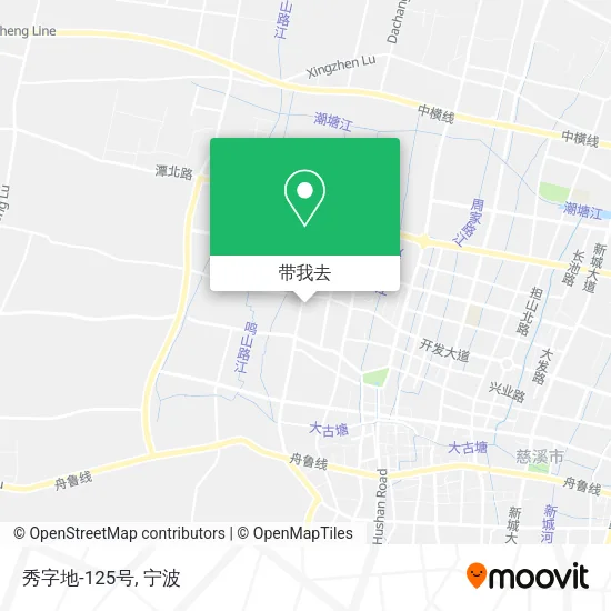 秀字地-125号地图