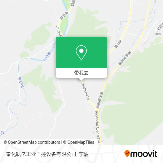 奉化凯亿工业自控设备有限公司地图