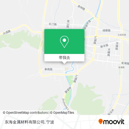 东海金属材料有限公司地图