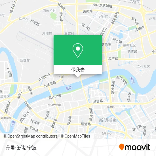 舟甬仓储地图