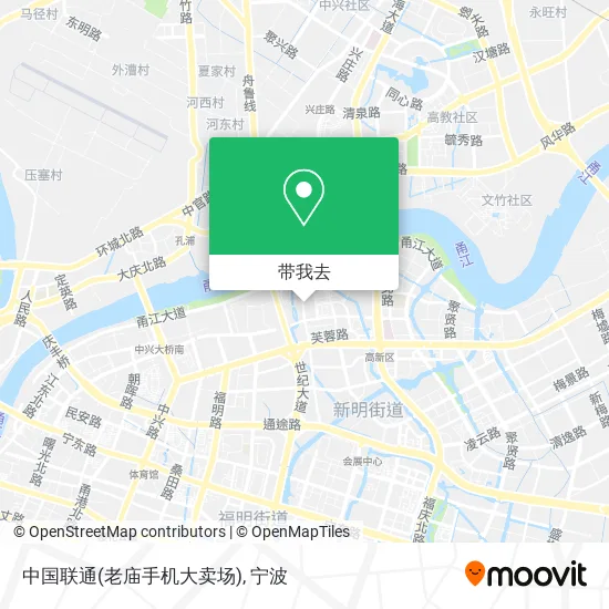 中国联通(老庙手机大卖场)地图