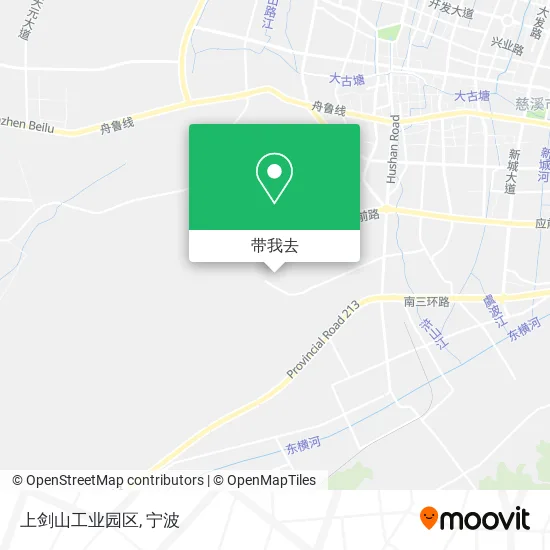 上剑山工业园区地图