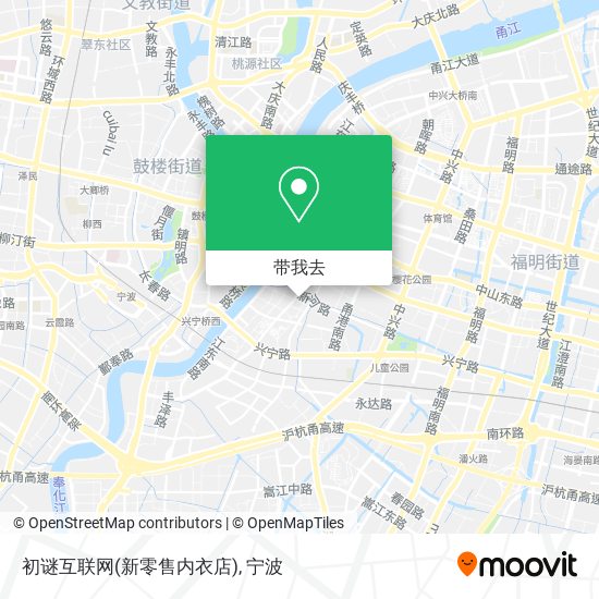 初谜互联网(新零售内衣店)地图