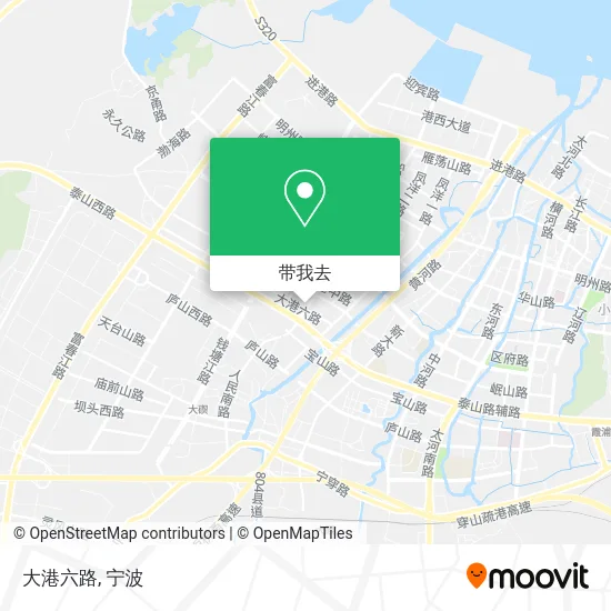 大港六路地图