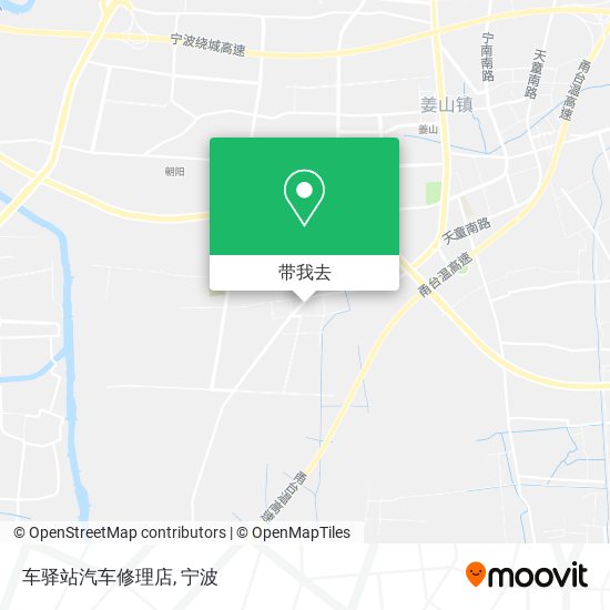 车驿站汽车修理店地图