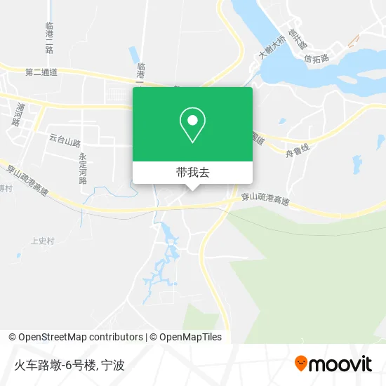火车路墩-6号楼地图