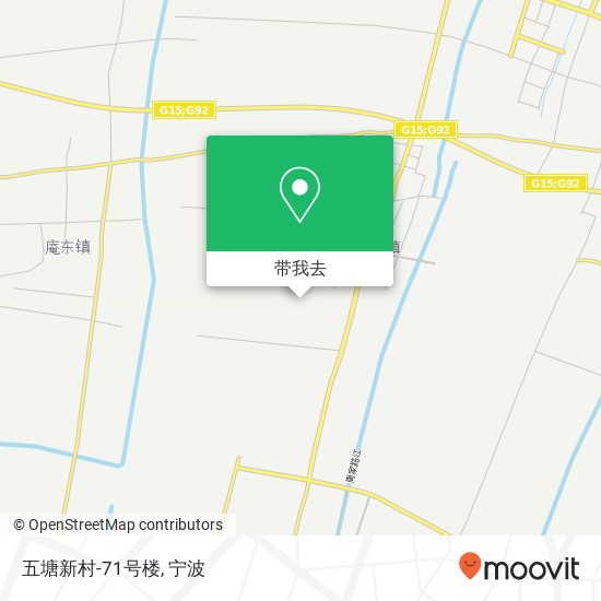 五塘新村-71号楼地图