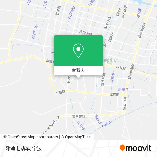 雅迪电动车地图