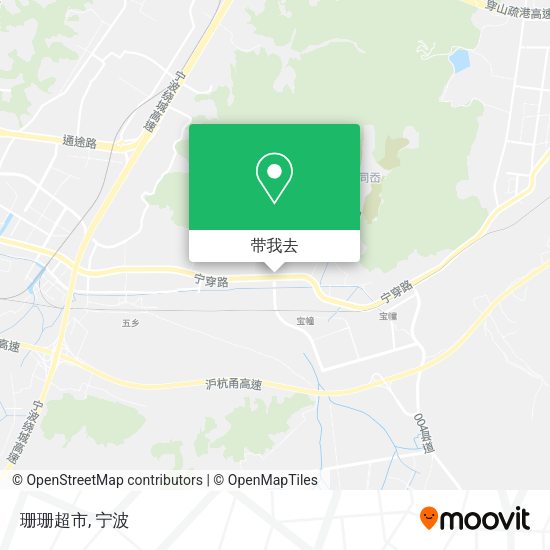 珊珊超市地图