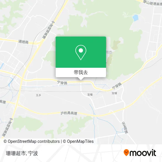 珊珊超市地图
