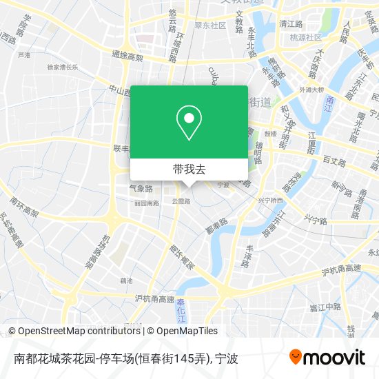 南都花城茶花园-停车场(恒春街145弄)地图