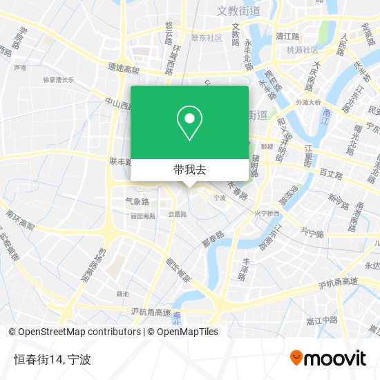 恒春街14地图