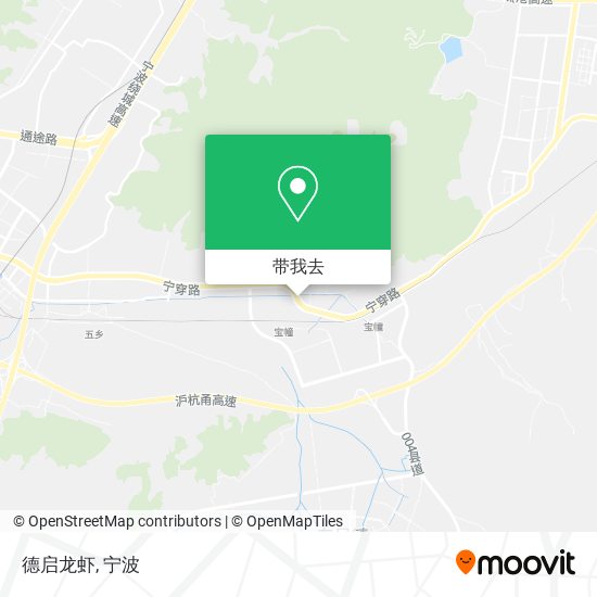 德启龙虾地图