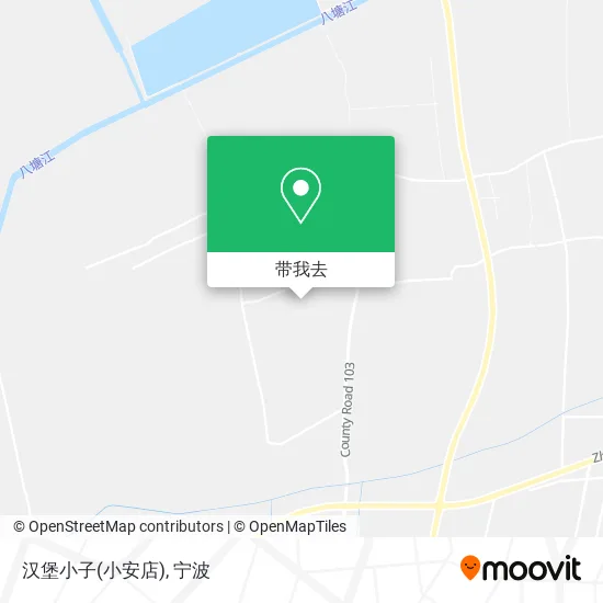 汉堡小子(小安店)地图