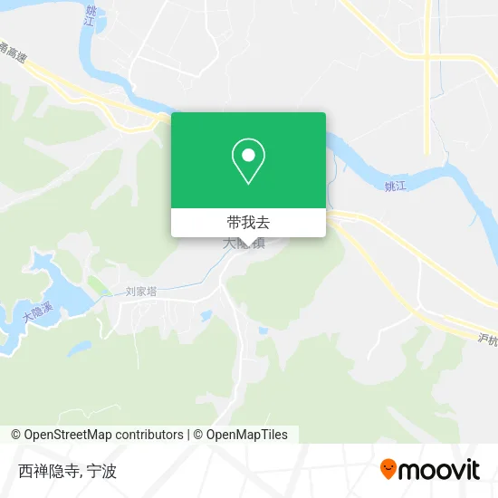 西禅隐寺地图