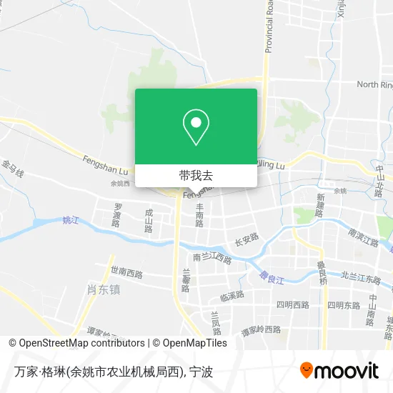 万家·格琳(余姚市农业机械局西)地图