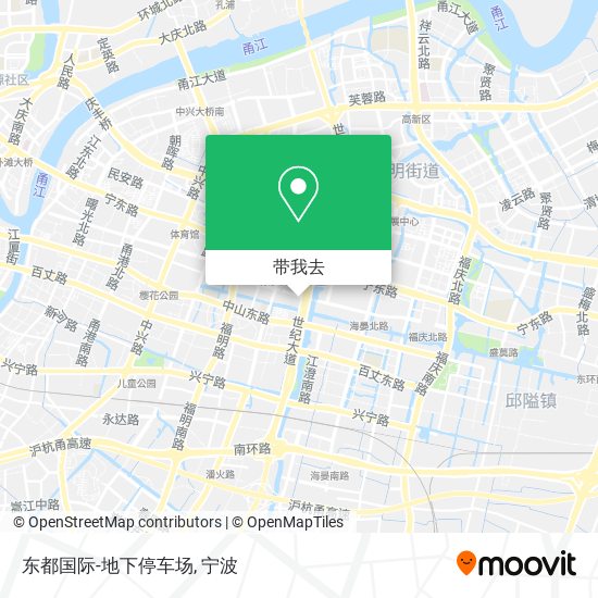 东都国际-地下停车场地图