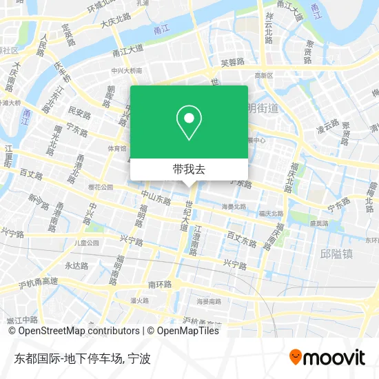 东都国际-地下停车场地图