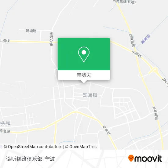 谛听摇滚俱乐部地图