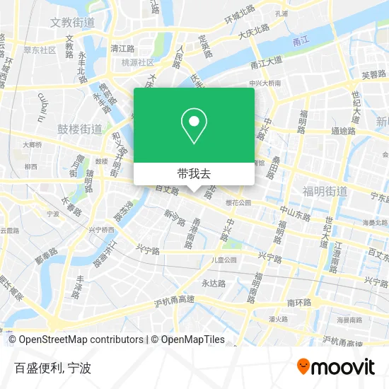百盛便利地图