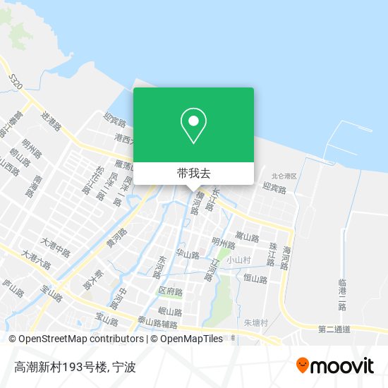 高潮新村193号楼地图