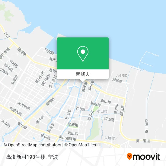 高潮新村193号楼地图