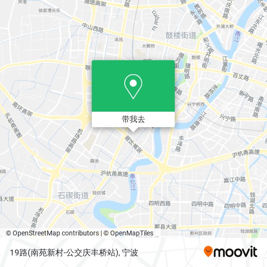 19路(南苑新村-公交庆丰桥站)地图