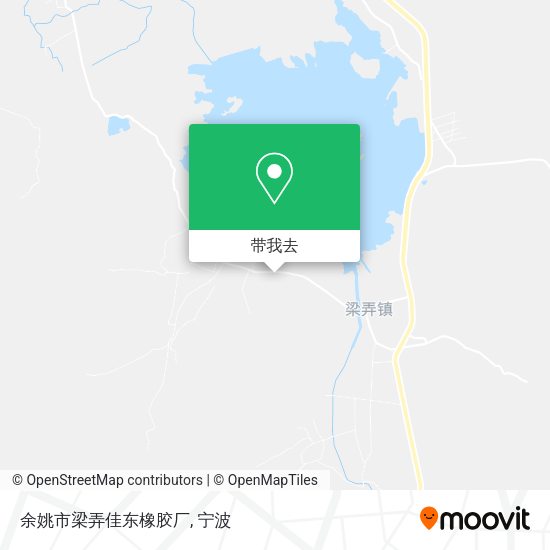 余姚市梁弄佳东橡胶厂地图