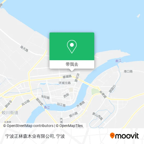 宁波正林森木业有限公司地图