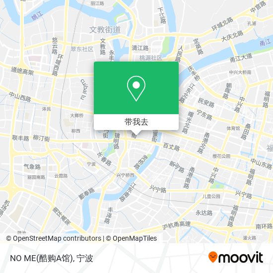 NO ME(酷购A馆)地图