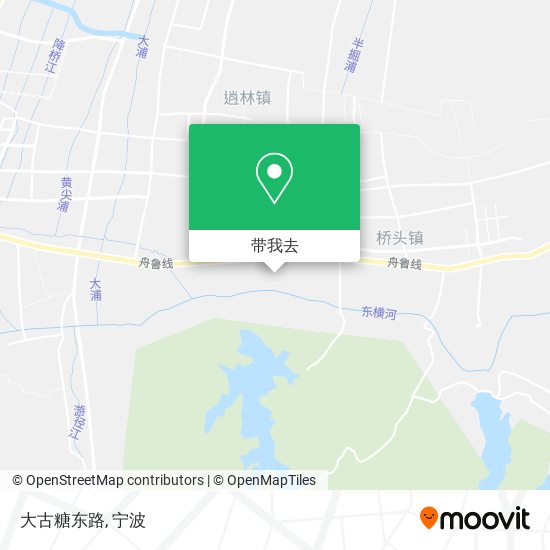 大古糖东路地图