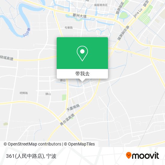 361(人民中路店)地图